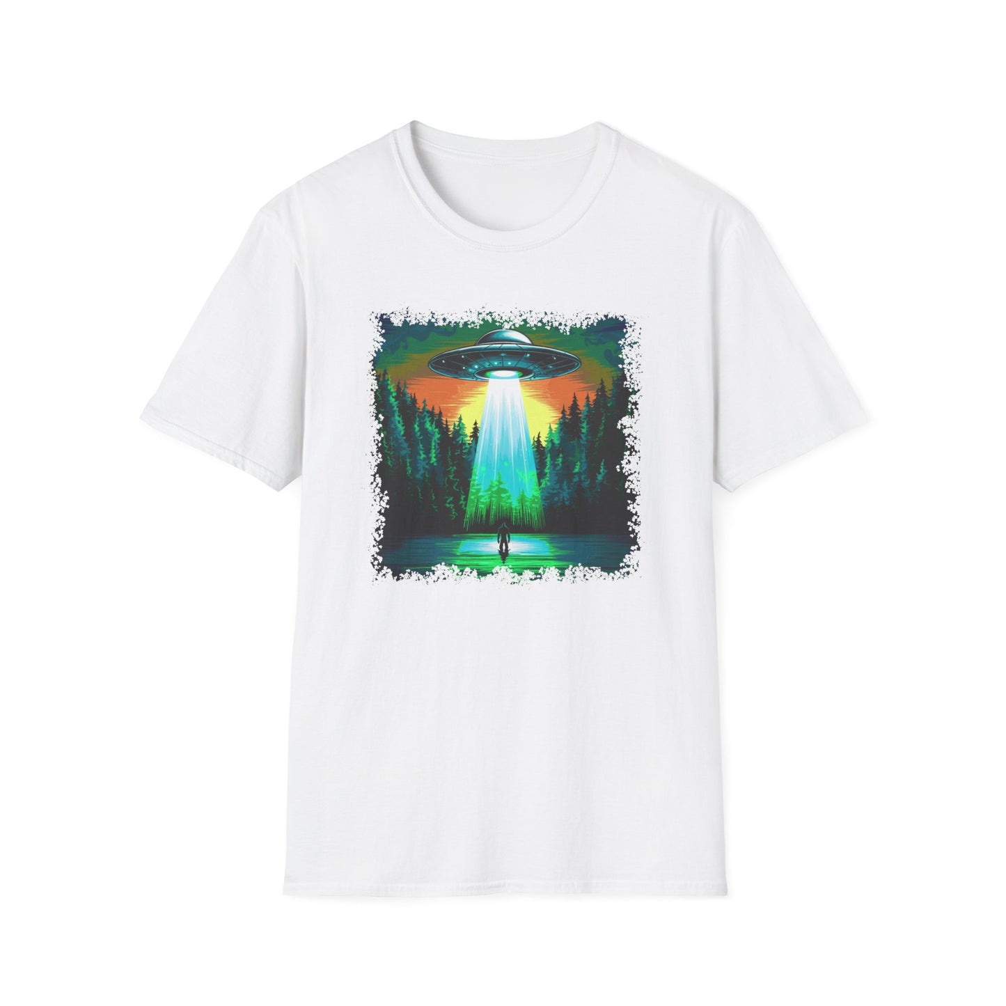 Alien Sasquatch Lake T-Shirt