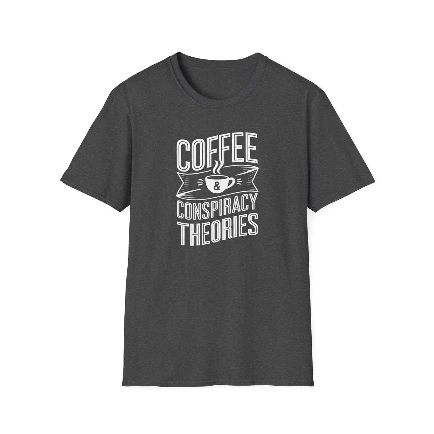 Coffee & Conspiracy Theories T-Shirt