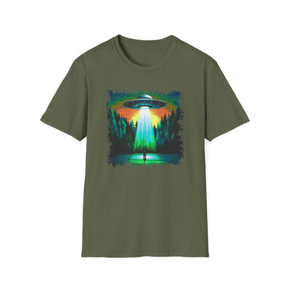 Alien Sasquatch Lake T-Shirt