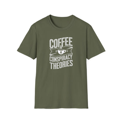 Coffee & Conspiracy Theories T-Shirt