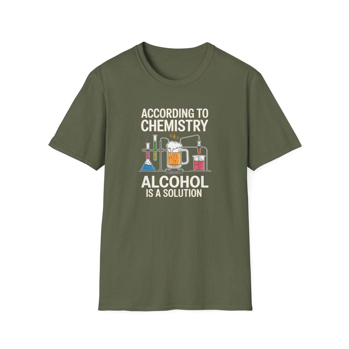 Alcohol Is A Solution T-Shirt