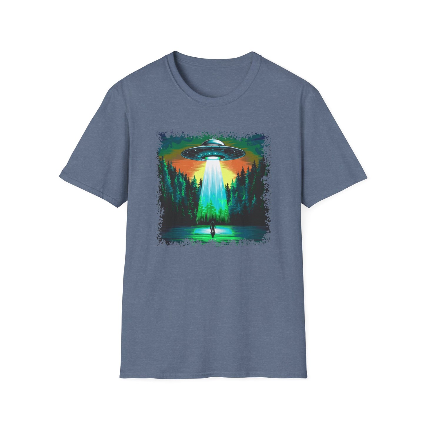 Alien Sasquatch Lake T-Shirt