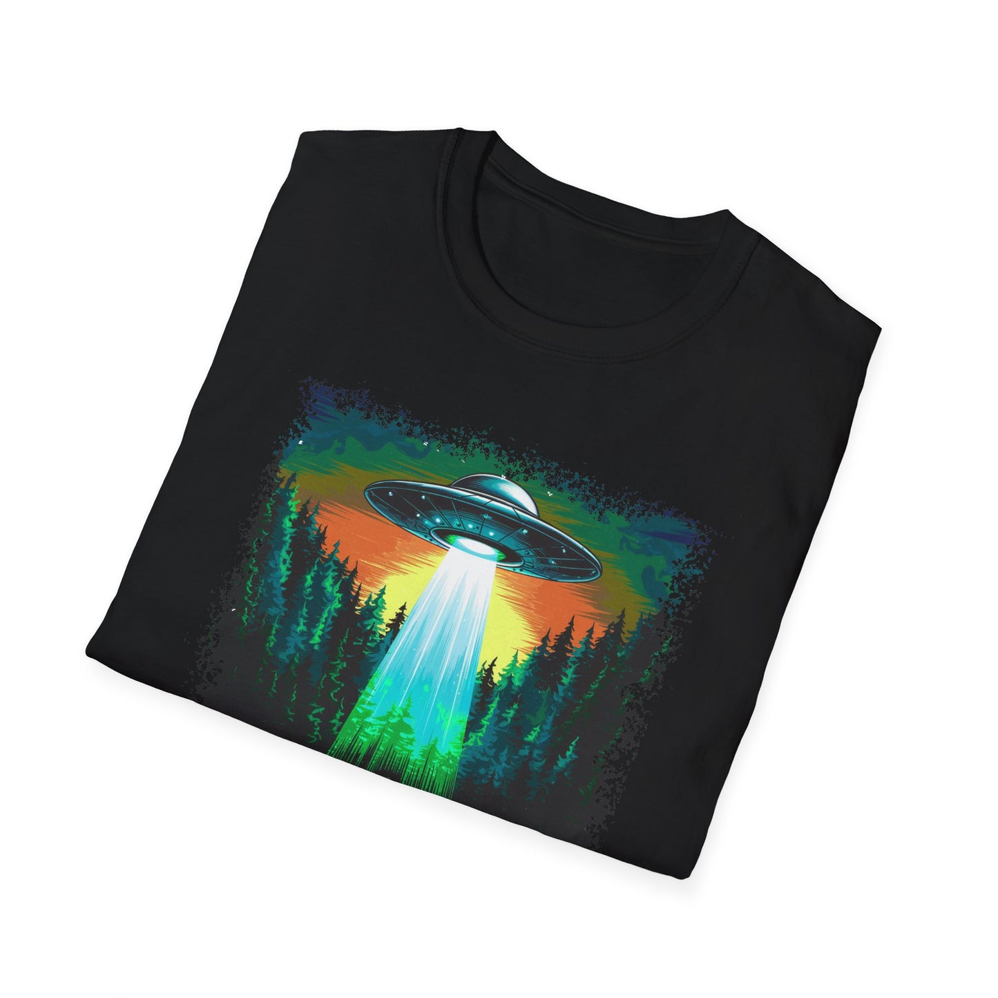 Alien Sasquatch Lake T-Shirt